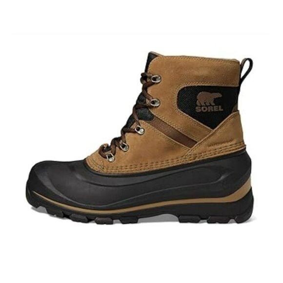 SOREL Men's Buxton Lace Waterproof Boot - Delta, Black - 7 - Picture 1 of 16